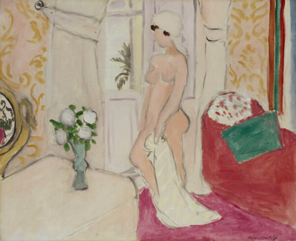 A jovem mulher e o vaso de flores – Matisse Henri Matisse Master Apollon