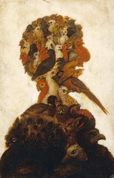 Cabeça antropomórfica representando um dos quatro elementos – o ar – Arcimboldo Giuseppe Arcimboldo Master Apollon