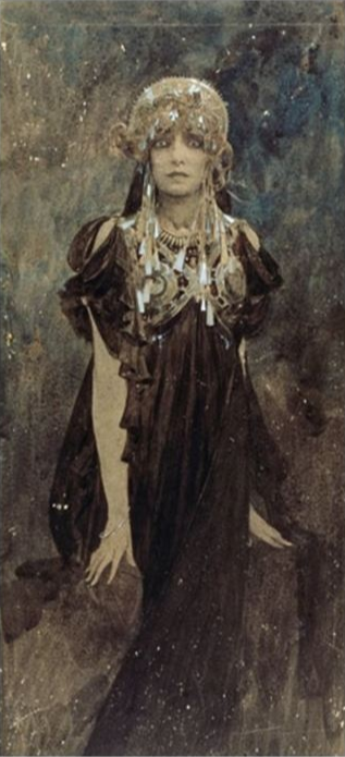 Retrato de Sarah Bernhardt – Mucha Alphonse Mucha Master Apollon