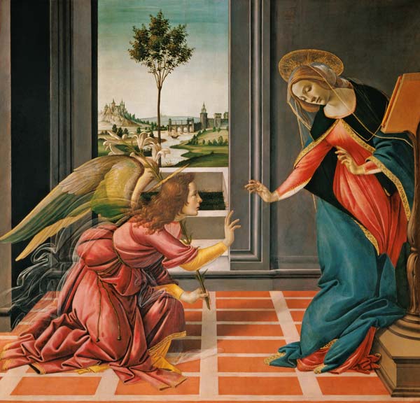 Anunciação de Botticelli c.1489 – Sandro Botticelli Sandro Botticelli Master Apollon