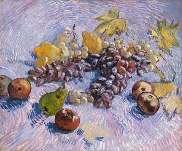 Uvas passas, limões, peras, maçãs – Van Gogh Vincent Van Gogh Master Apollon