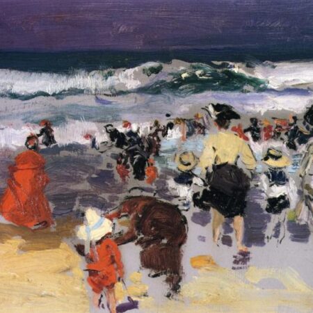 A praia de Biarritz – Sorolla Joaquín Sorolla Master Apollon