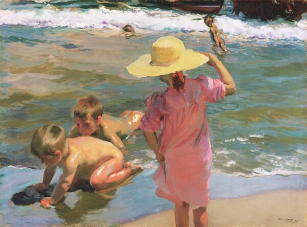 Criança na praia – Sorolla Joaquín Sorolla Master Apollon