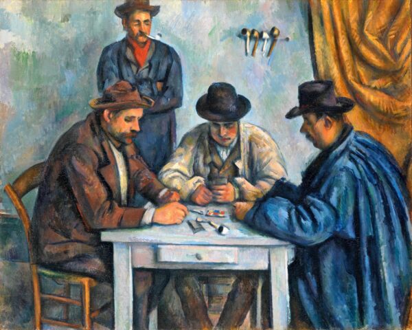 Os jogadores de cartas de Paul Cézanne Paul Cézanne Master Apollon