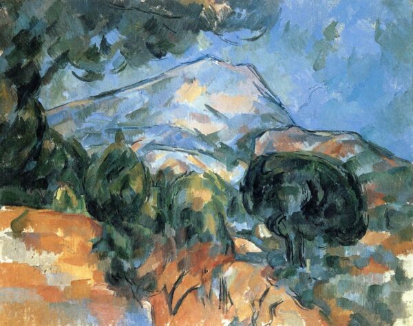 Montanha Sainte-Victoire acima da estrada do Tholonet – Paul Cézanne Paul Cézanne Master Apollon