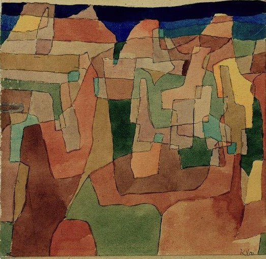 Rocha à Beira do Mar, 1924 – Paul Klee Paul Klee Master Apollon