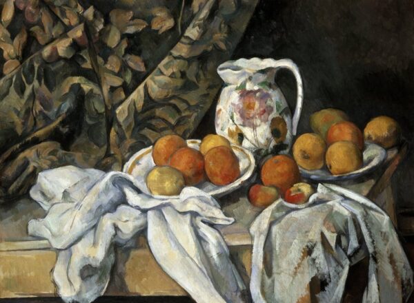 Natureza morta com drapeado – Paul Cézanne Paul Cézanne Master Apollon