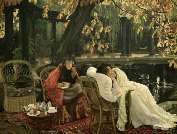 Um Convalescente, 1876 – James Tissot James Tissot Master Apollon