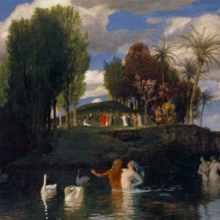 A ilha da vida – Arnold Böcklin Arnold Böcklin Master Apollon