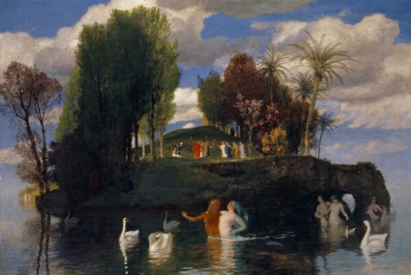 A ilha da vida – Arnold Böcklin Arnold Böcklin Master Apollon