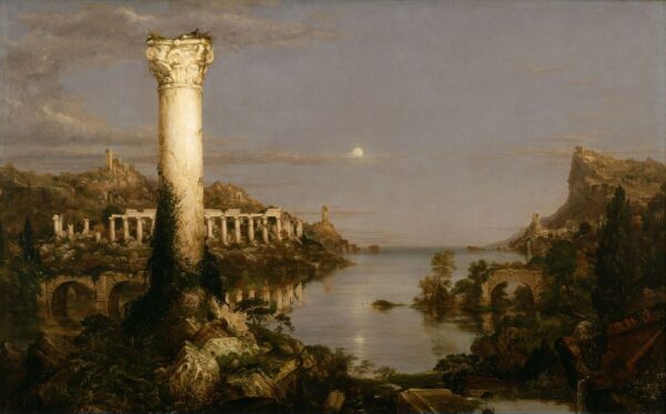 O curso do império: Desolação – Thomas Cole Thomas Cole Master Apollon