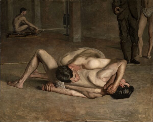 Os Lutadores – Thomas Eakins Thomas Eakins Master Apollon