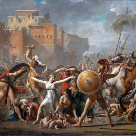 A intervenção das Sabinas – Jacques-Louis David Jacques-Louis David Master Apollon