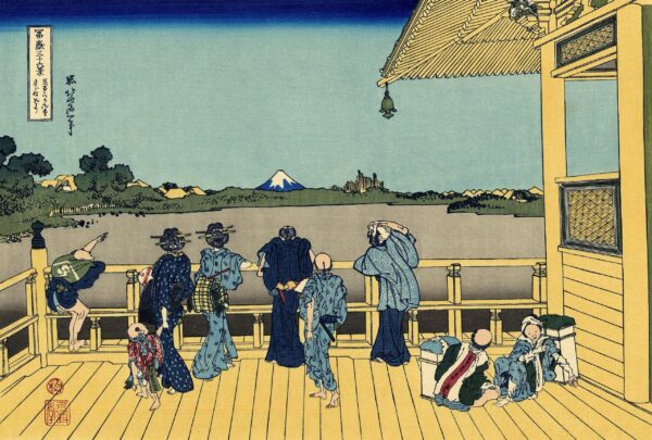 Terrasse Sazai – o Templo de 500 Rakan – Katsushika Hokusai Katsushika Hokusai Master Apollon