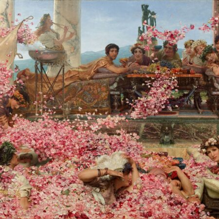 As rosas de Héliogábalo – Lawrence Alma-Tadema Lawrence Alma-Tadema Master Apollon