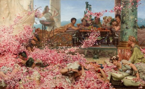 As rosas de Héliogábalo – Lawrence Alma-Tadema Lawrence Alma-Tadema Master Apollon