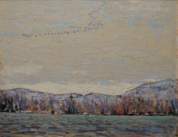 Oies selvagens: “Esboço para Novembro Frio” – Tom Thomson Tom Thomson Master Apollon