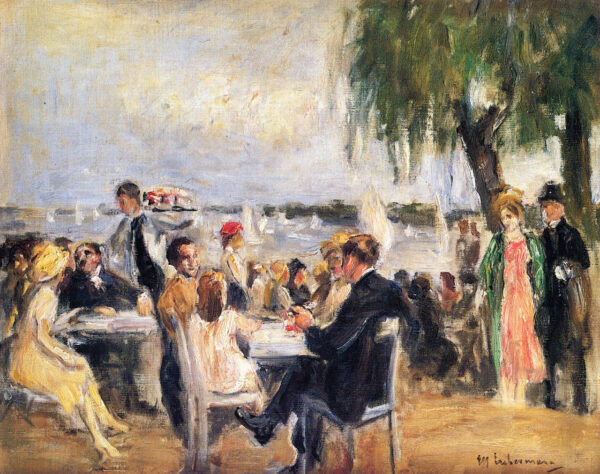 Café Terraço à Elba – Max Liebermann Max Liebermann Master Apollon