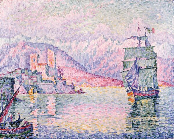 Antibes à noite, 1914 – Paul Signac Paul Signac Master Apollon