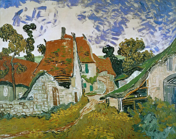 Rua da Vila em Auvers – Van Gogh Vincent Van Gogh Master Apollon