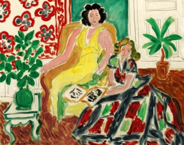 Roupão Amarelo e Vestido Arlequim – Matisse Henri Matisse Master Apollon