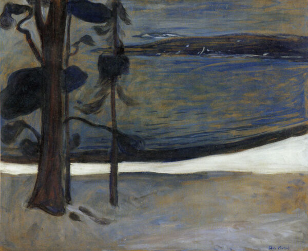 O inverno em Nordstrand – Edvard Munch Edvard Munch Master Apollon