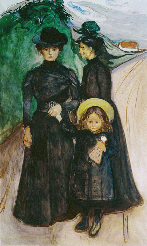 A família na estrada – Edvard Munch Edvard Munch Master Apollon