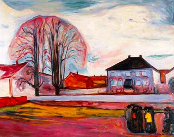 Casa em Aasgaardstrand – Edvard Munch Edvard Munch Master Apollon