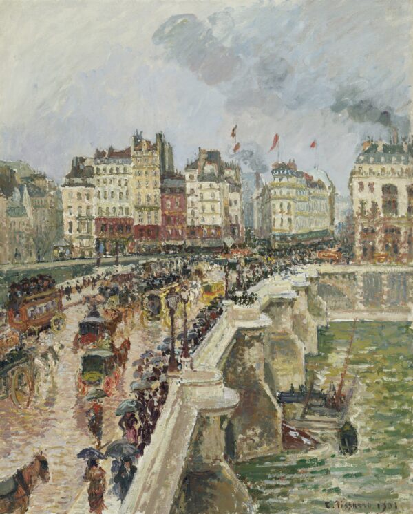 A ponte nova – Camille Pissarro Camille Pissarro Master Apollon