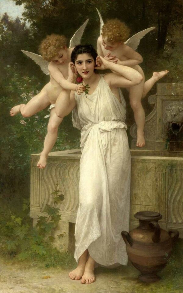 Jovens – William Bouguereau William Bouguereau Master Apollon