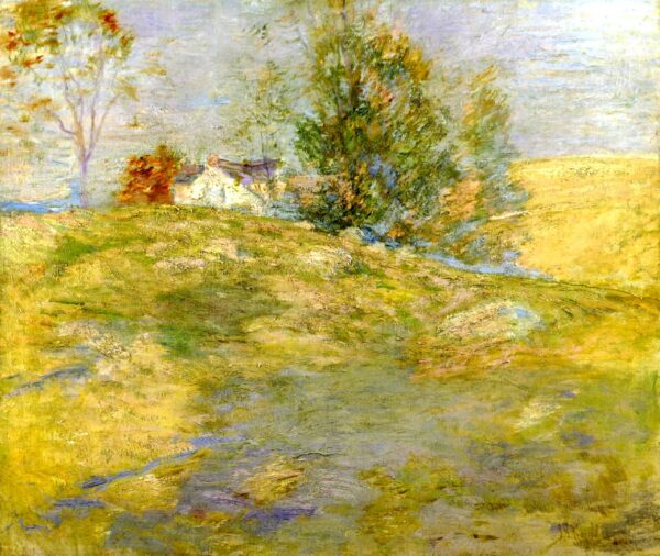 A casa do artista no outono em Greenwich, 1895 – John Henry Twachtman John Henry Twachtman Master Apollon