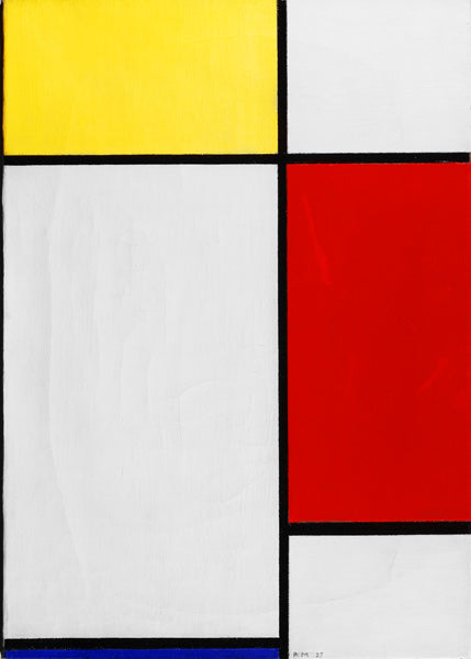 Composição 1927 – Mondrian Piet Mondrian Master Apollon