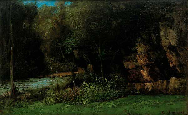 Paisagem perto de Ornans – Gustave Courbet Gustave Courbet Master Apollon