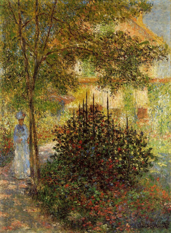 Camille no Jardim de Argenteuil – Claude Monet Claude Monet Master Apollon