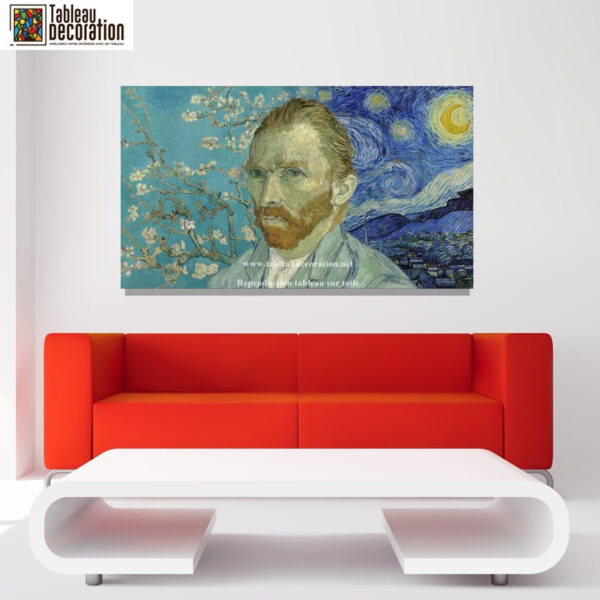 Retrato de Van Gogh em Tableau Vincent Van Gogh Master Apollon 5