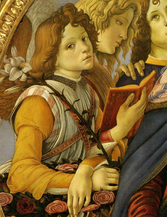 Cabeças do grupo de anjos – Sandro Botticelli Sandro Botticelli Master Apollon