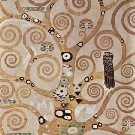 A árvore da vida, seção central (detalhe) – Gustav Klimt Gustav Klimt Master Apollon