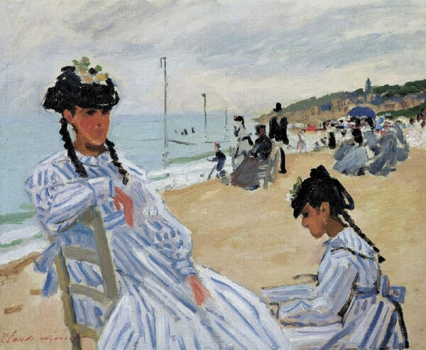 Na praia de Trouville – Claude Monet Claude Monet Master Apollon