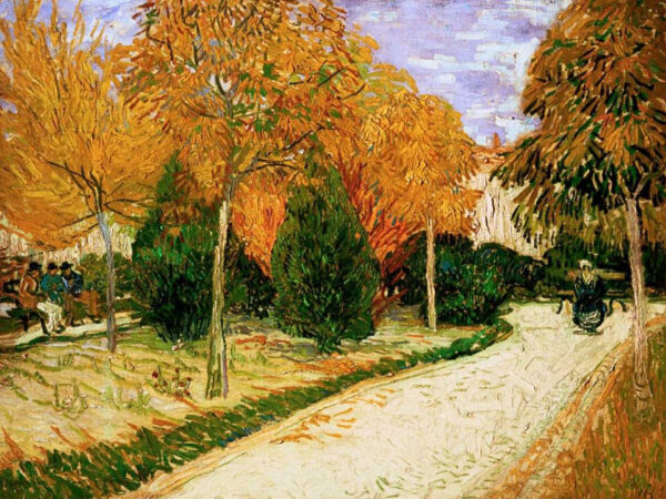 Jardim de Outono – Van Gogh Vincent Van Gogh Master Apollon