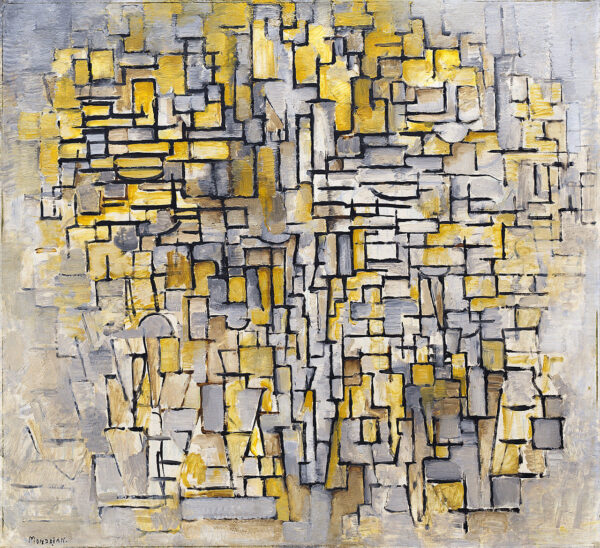 Tableau II ou Composição VII – Mondrian Piet Mondrian Master Apollon