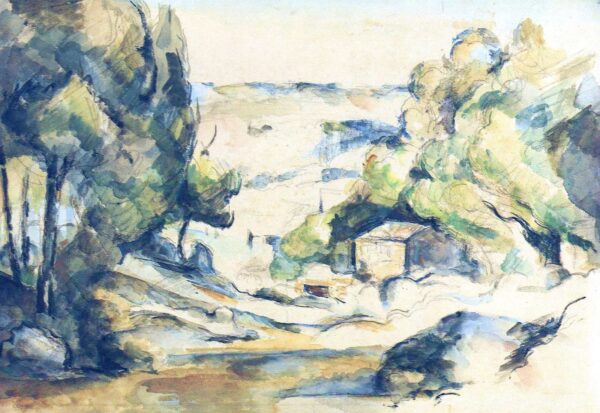 Paisagem na Provença – Paul Cézanne Paul Cézanne Master Apollon