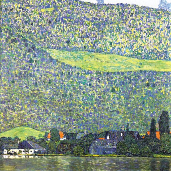 Litzlberg à beira do lago Attersee 1915 – Gustav Klimt Gustav Klimt Master Apollon