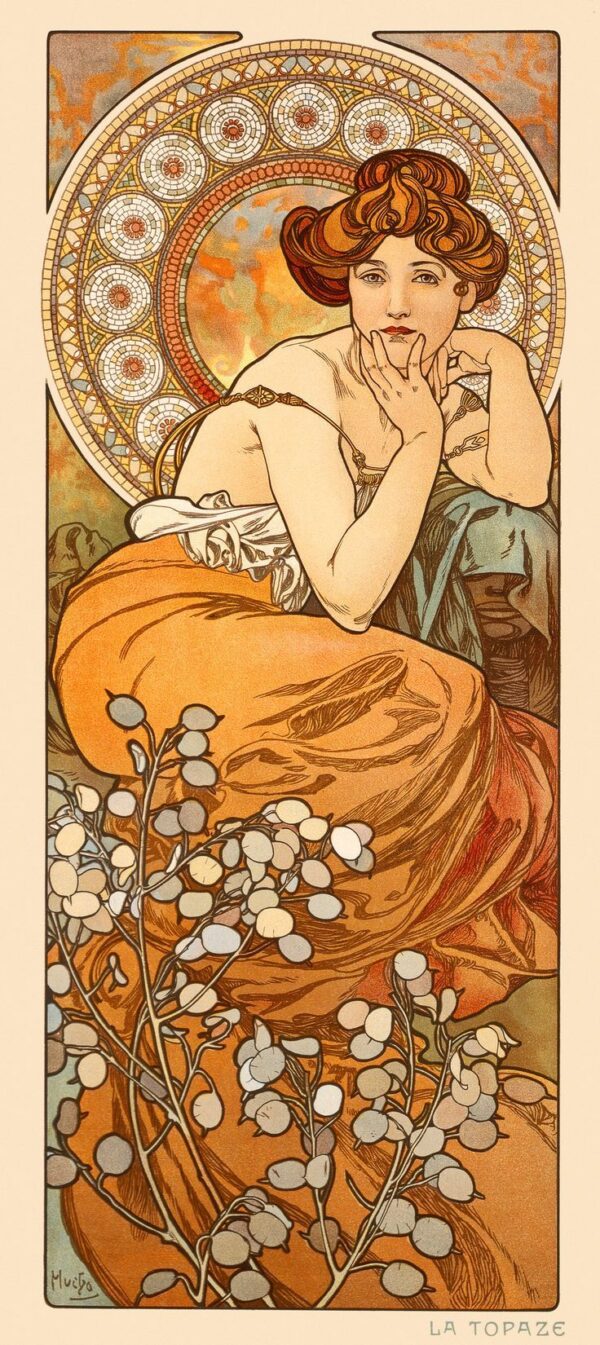 Topázio – Mucha Alphonse Mucha Master Apollon