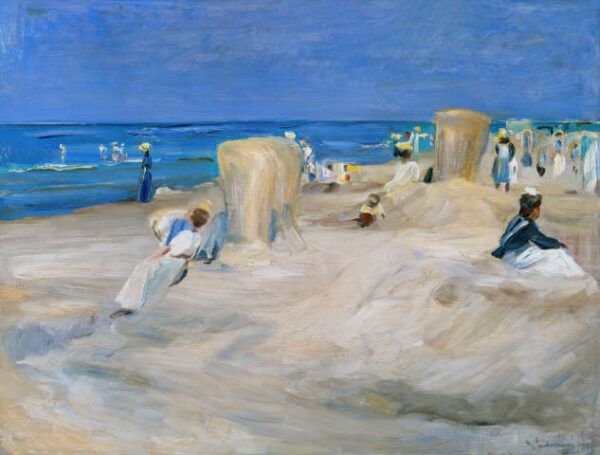 Na praia de Nordwijk – Max Liebermann Max Liebermann Master Apollon