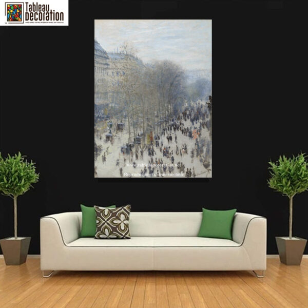 Boulevard des Capucines – Quadro de Monet Claude Monet Master Apollon 3