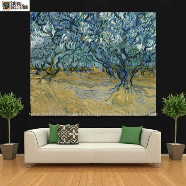 O Campo de Oliveiras – Van Gogh Vincent Van Gogh Master Apollon 6