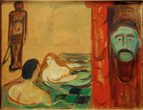 A jalousie no banho – Edvard Munch Edvard Munch Master Apollon