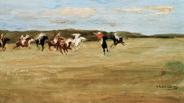 Jogadores de polo – Max Liebermann Max Liebermann Master Apollon