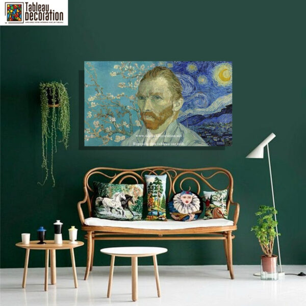 Retrato de Van Gogh em Tableau Vincent Van Gogh Master Apollon 4