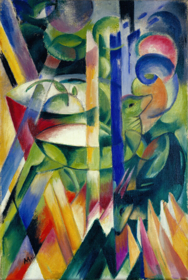 As pequenas cabras da montanha – Franz Marc Franz Marc Master Apollon